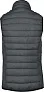 LADIES' LIGHTWEIGHT SLEEVELESS FAKE DOWN JACKET - Kariban