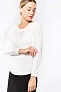  LADIES' LONG-SLEEVED CREPE BLOUSE - 85 g/m² - Kariban
