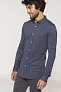 LONG-SLEEVED JACQUARD KNIT SHIRT - Kariban