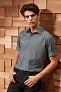  MEN'S CROSS-DYE ROLL SLEEVE POPLIN BAR SHIRT - Premier