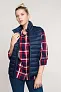  LADIES' LIGHTWEIGHT SLEEVELESS FAKE DOWN JACKET - Kariban