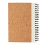  Cork spiral notebook with pen - XD Collection