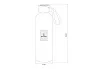 H2O PLUS plastic sports bottle - CASTELLI