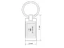 VENETO metal keyholder