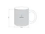 LASSI NEON ceramic sublimation mug - CASTELLI