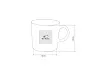 BELLAGIO porcelain mug