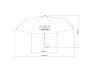 STRATO umbrella with automatic open and close system - CASTELLI