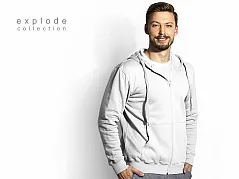 Unisex vesta sa kapuljačom i patent zatvaračem - EXPLODE