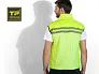 BLOCKER fluorescent vest with zipper - TEKTON PRO