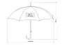 ZEUS umbrella with automatic opening - CASTELLI