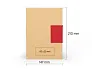 AZUL biodegradable notebook with biodegradable ball pen