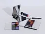 BELLA R rectangular plastic mirror