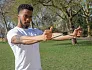  Fitness 8 shape exercise band in pouch - XD Collection
