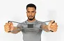  Fitness 8 shape exercise band in pouch - XD Collection