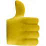 Thumbs-up stress reliever - Bullet