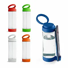Glass sports bottle