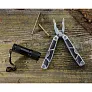 SURVIVOR set of tools and flashlight