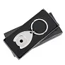 DISC metal key ring with token
