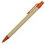 ECO RIBBON notebook with clear pages 90x140 / 140 pages with pen