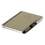 TELDE eco notebook with lined pages and pen