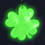 LUCKY CLOVER Reflektirajući privjesak za kljulečeve
