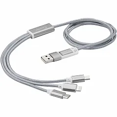 3-u-1 kabel za punjenje s dvostrukim ulazom