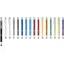 Moneta anodized aluminium click stylus ballpoint pen