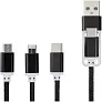 Versatile 3-u-1 kabel za punjenje s dvostrukim ulazom