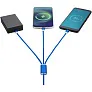 Versatile 3-u-1 kabel za punjenje s dvostrukim ulazom