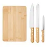 SHARP CHEF Bamboo cutting board set