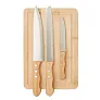 SHARP CHEF Bamboo cutting board set