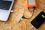  USB hub od bambusa - C - XD Collection