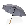  23" Impact AWARE™ RPET 190T auto open bamboo umbrella - XD Collection