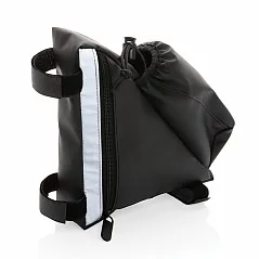 PU high visibility bike frame bag with bottle holder - XD Collection