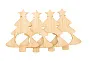 Julmiddag napkin ring set
