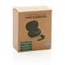  RCS standard recycled plastic TWS earbuds - XD Collection