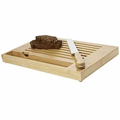 bamboo cutting board with knife - Seasons