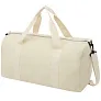 Pheebs 210 g/m² recycled cotton and polyester duffel bag