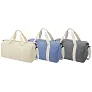 Pheebs 210 g/m² recycled cotton and polyester duffel bag
