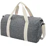 Pheebs 210 g/m² recycled cotton and polyester duffel bag
