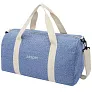 Pheebs 210 g/m² recycled cotton and polyester duffel bag