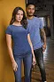  Ženska indigo majica kratkih rukava - So Denim