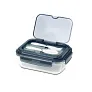 LAGOS glass lunch box with cutlery 1 000 ml