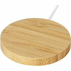 10W bamboo magnetic wireless charging pad - Avenue