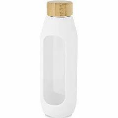 Bočica od borosilikatnog stakla od 600 ml sa silikonskim gripom