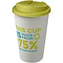 Americano® Eco 350 ml recycled tumbler with spill-proof lid