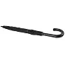 Fontana 23" auto open umbrella with carbon look and crooked handle - Luxe