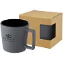 Cali 370 ml ceramic mug with matt finish