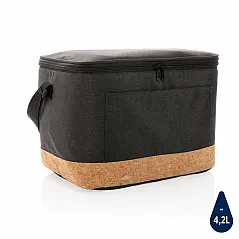 Impact AWARE™ XL RPET two tone cooler bag w/cork detail - XD Collection