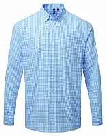 CHECK MEN'S LONG SLEEVE SHIRT - Premier